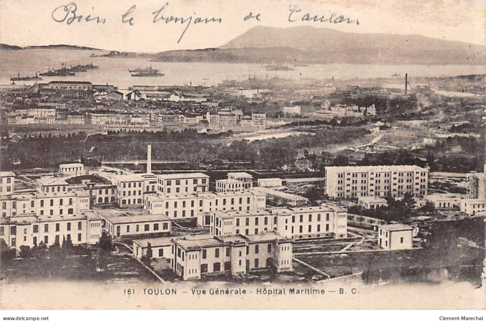 TOULON - Vue Générale - Hôpital Maritime - Très Bon état - Toulon