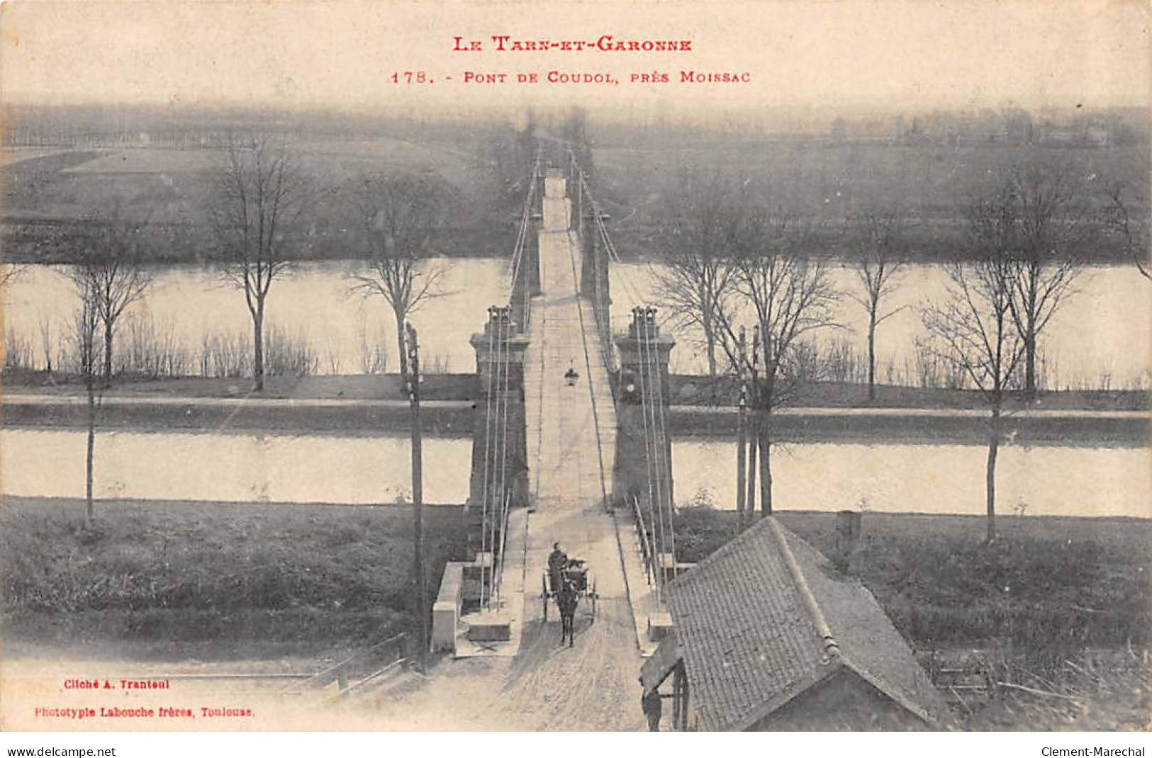 Pont De COUDOL Près MOISSAC - Très Bon état - Andere & Zonder Classificatie