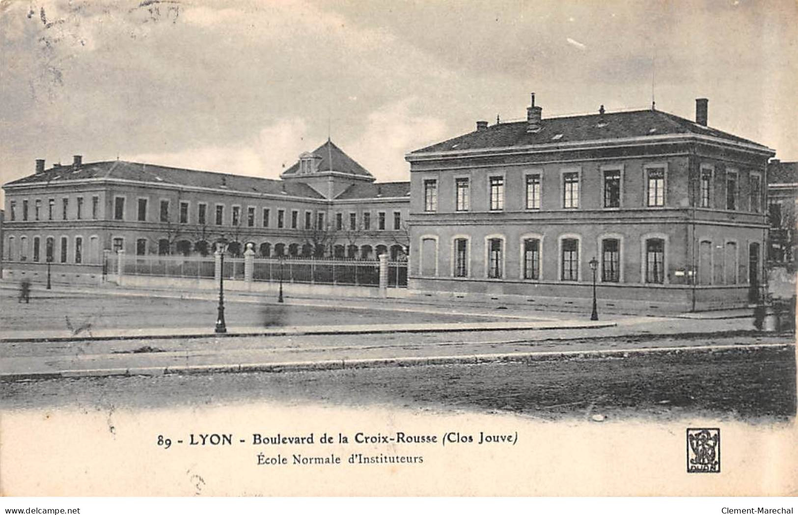 LYON - Boulevard De La Croix Rousse - Ecole Normale D'Instituteurs - Très Bon état - Andere & Zonder Classificatie