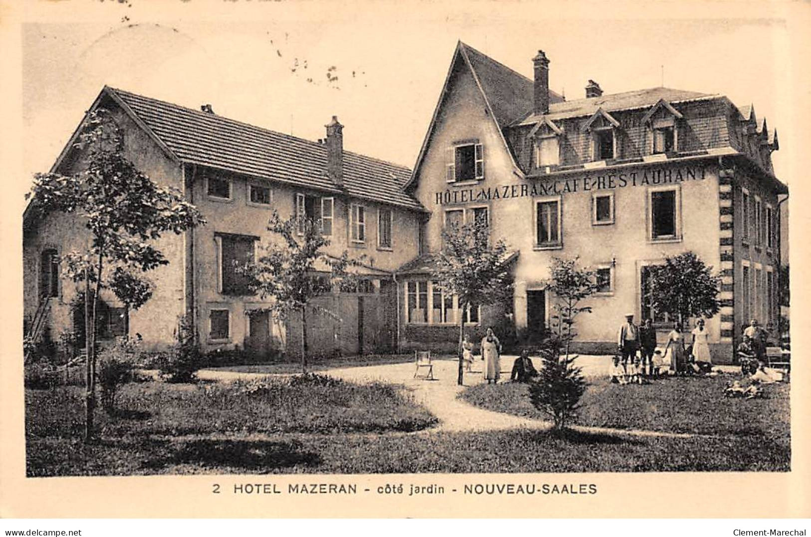 NOUVEAU SAALES - Hotel Mazean - Très Bon état - Andere & Zonder Classificatie