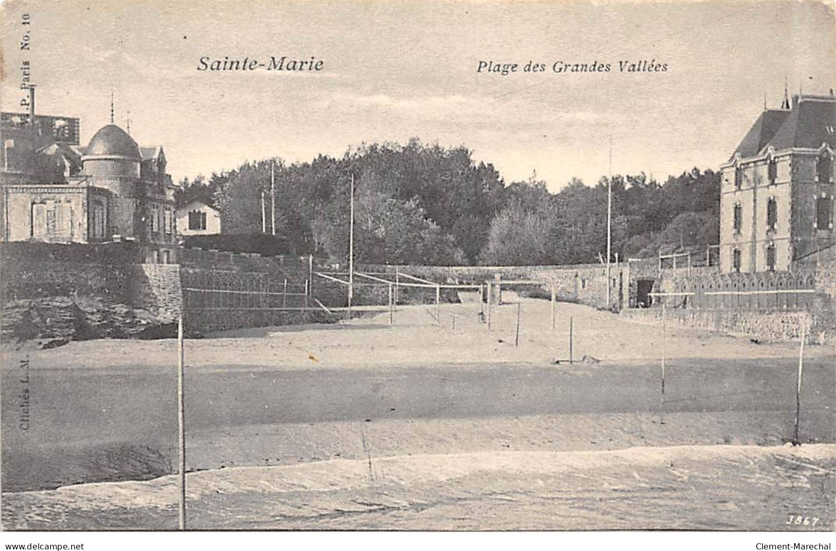 SAINTE MARIE - Plage Des Grandes Vallées - état - Autres & Non Classés