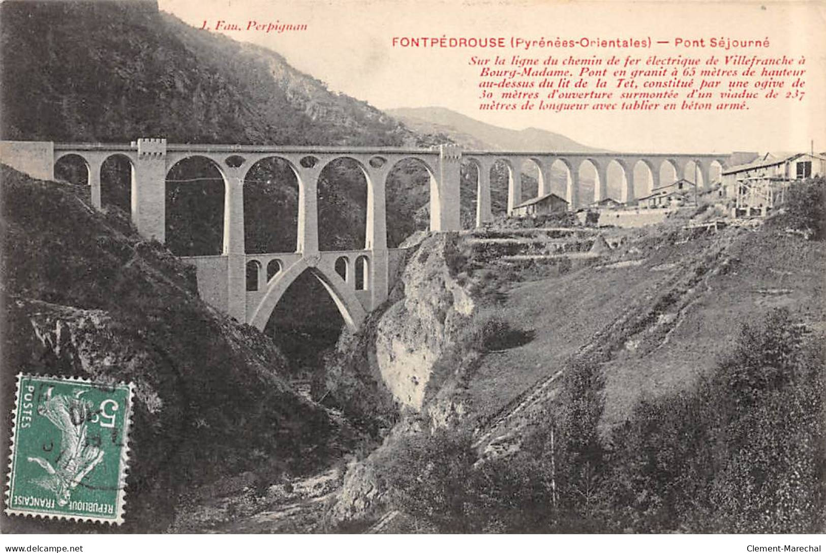 FONTPEDROUSE - Pont Séjourné - Très Bon état - Sonstige & Ohne Zuordnung