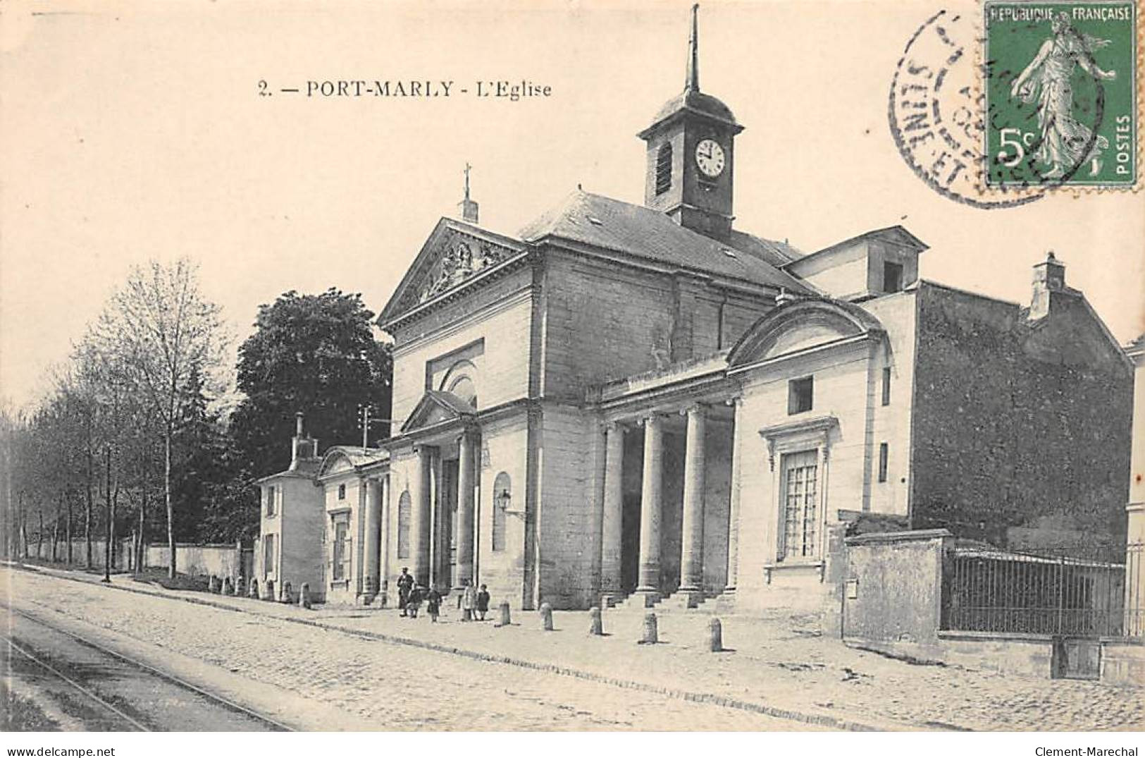 PORT MARLY - L'Eglise - Très Bon état - Marly Le Roi