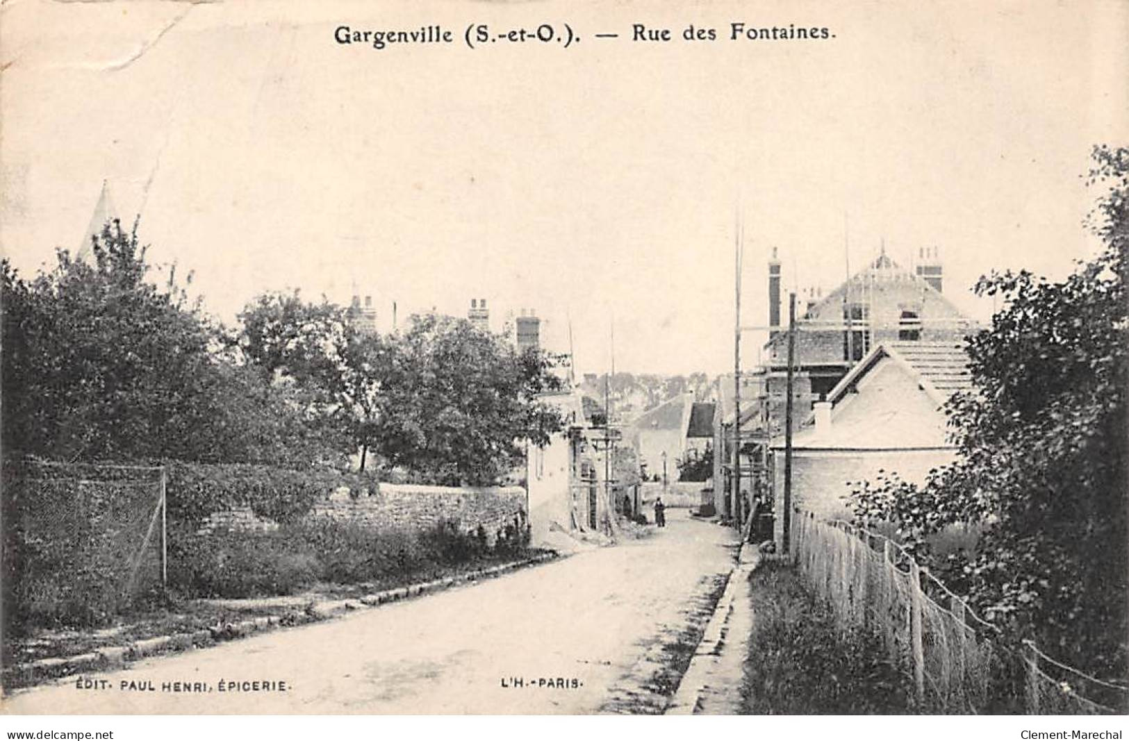 GARGENVILLE - Rue Des Fontaines - état - Gargenville