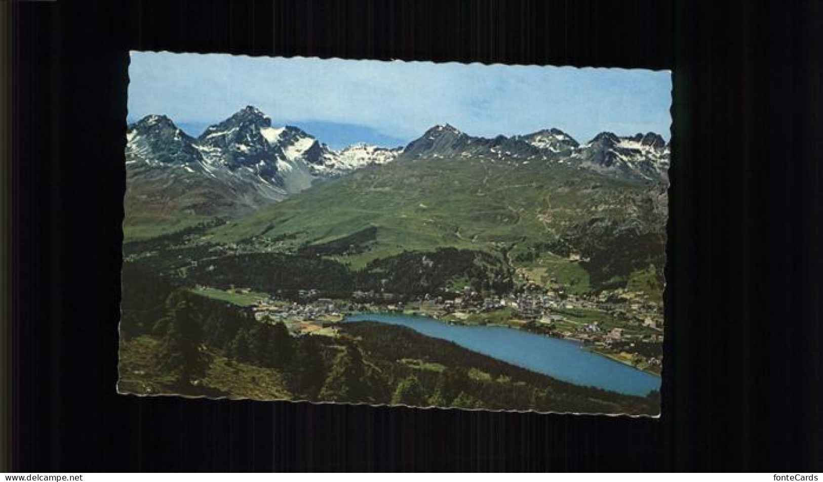 11429495 St Moritz GR Panorama Mit Piz Albana Und Piz Julier St. Moritz - Sonstige & Ohne Zuordnung