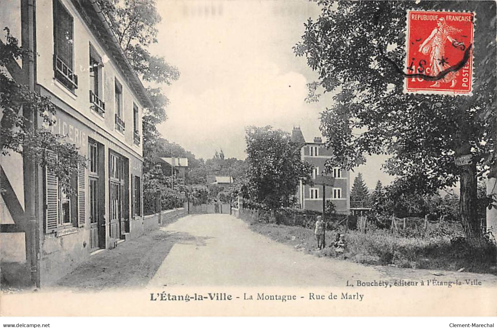 L'ETANG LA VILLE - La Montagne - Rue De Marly - Très Bon état - Autres & Non Classés