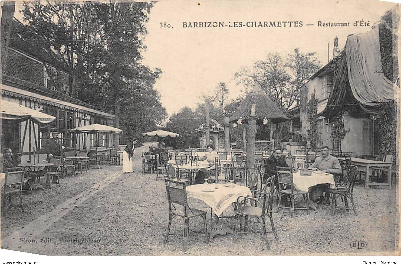 BARBIZON LES CHARMETTES - Restaurant D'Eté - état - Barbizon