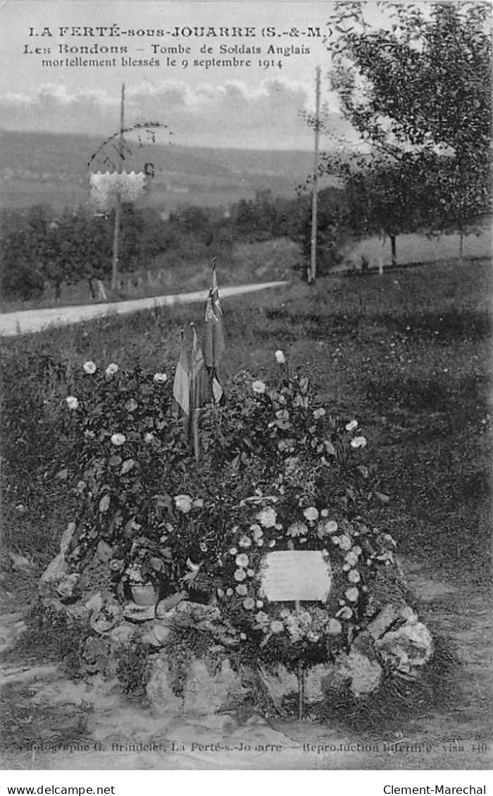 LA FERTE SOUS JOUARRE - Les Bondons - Tombe De Soldats Anglais - Très Bon état - La Ferte Sous Jouarre