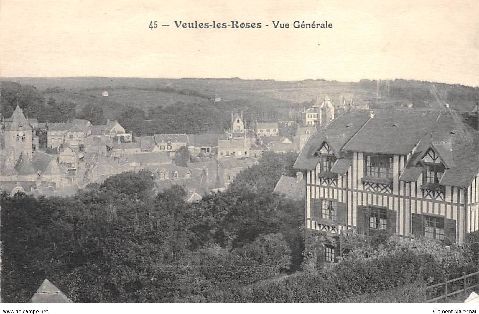 VEULES LES ROSES - Vue Générale - Très Bon état - Veules Les Roses