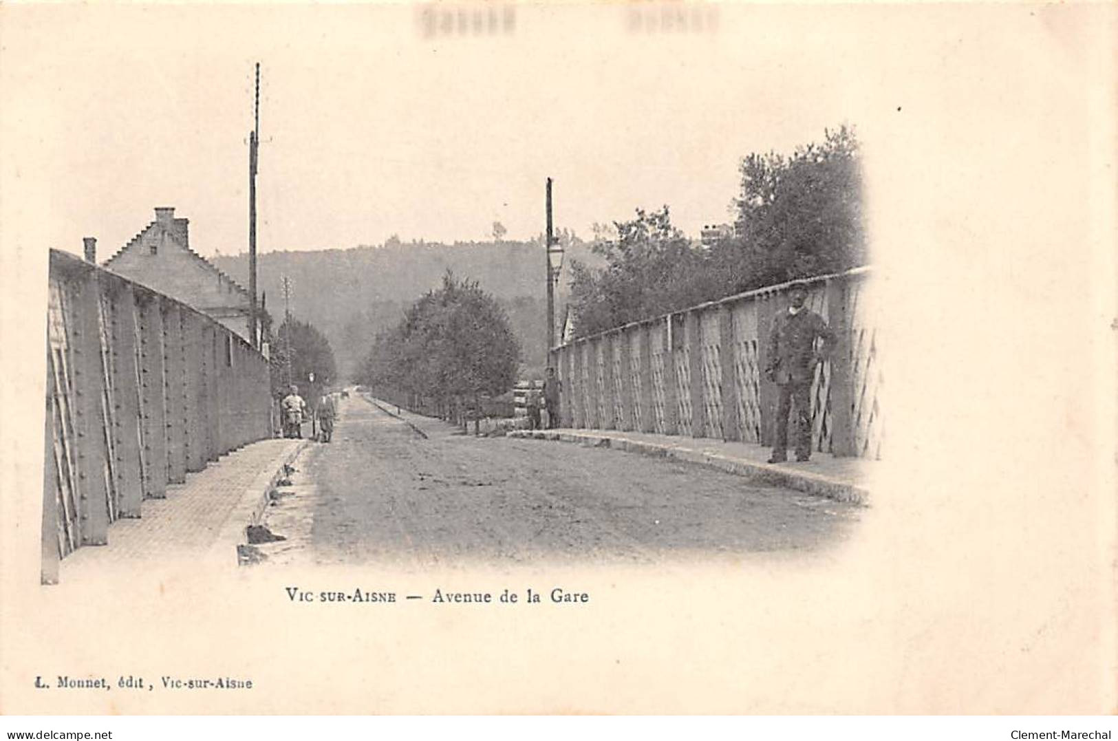 VIC SUR AISNE - Avenue De La Gare - Très Bon état - Vic Sur Aisne