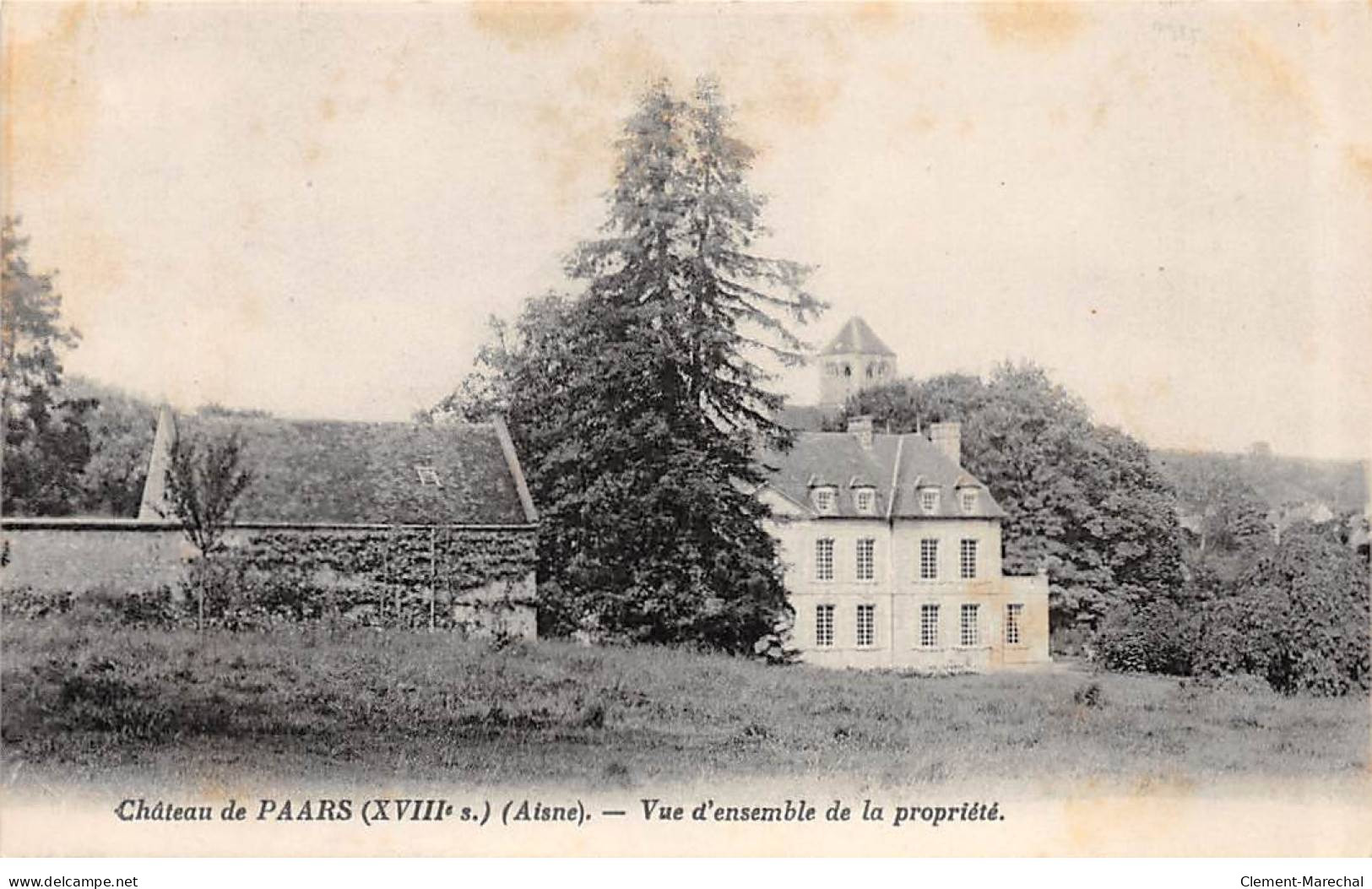 Château De PAARS - Vue D'ensemble De La Propriété - Très Bon état - Autres & Non Classés