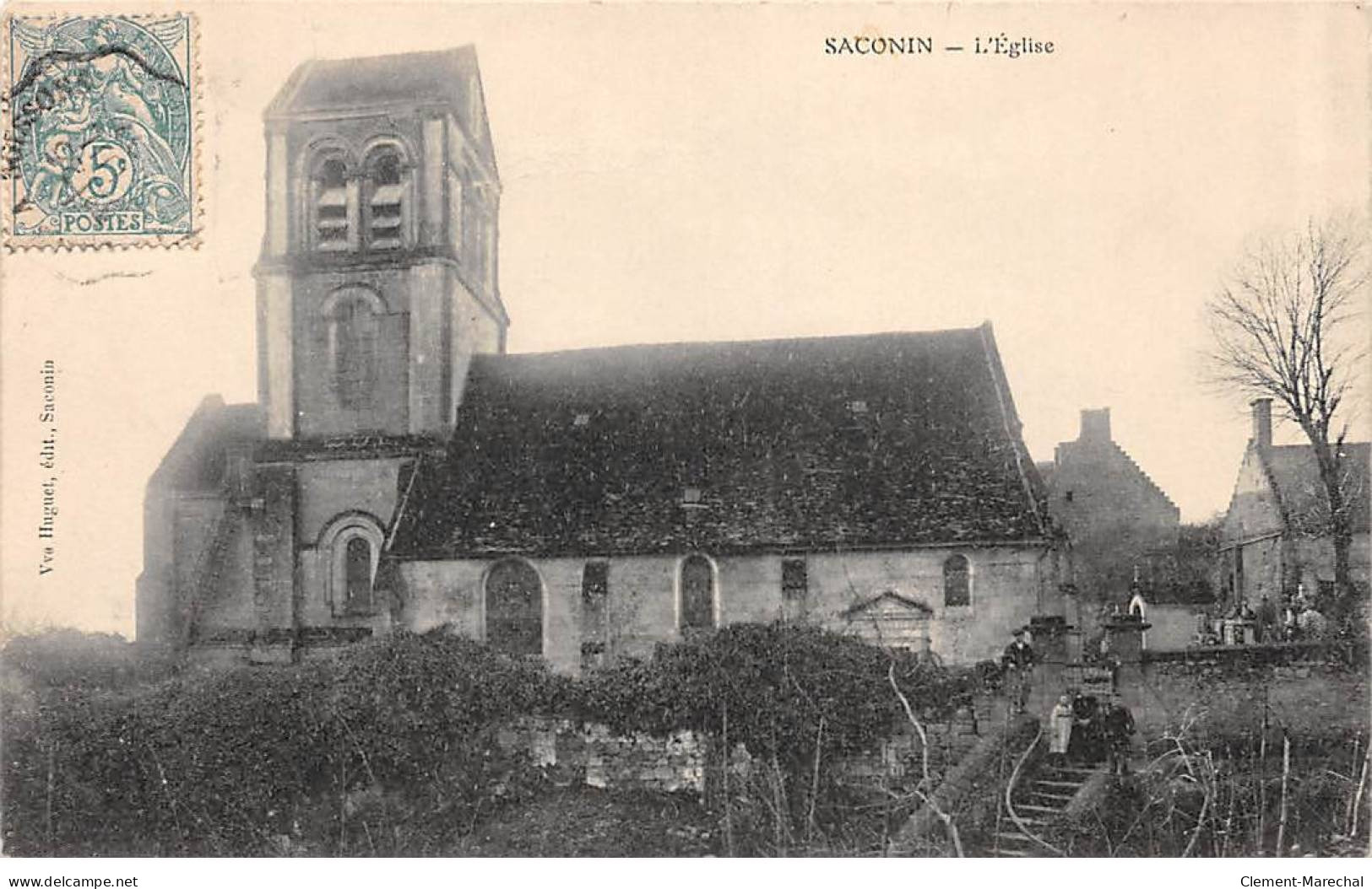 SACONIN - L'Eglise - Très Bon état - Autres & Non Classés