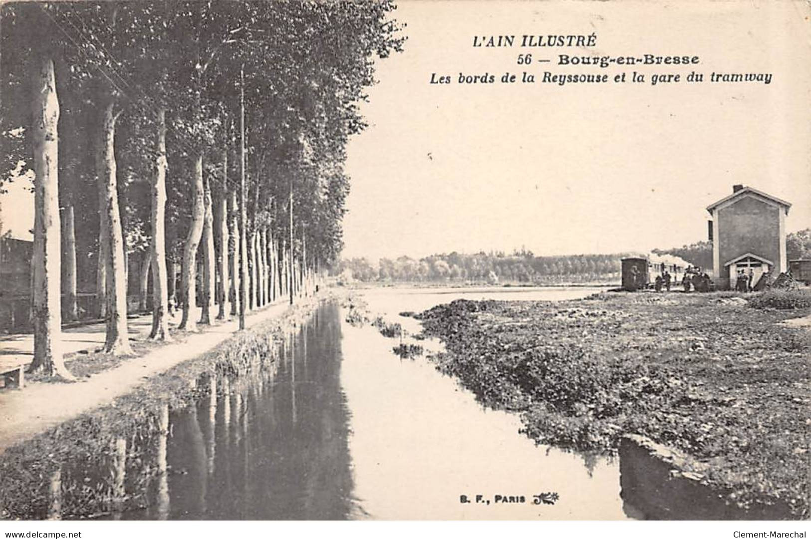 BOURG EN BRESSE - Les Bords De La Reyssouse Et La Gare Du Tramway - état - Altri & Non Classificati