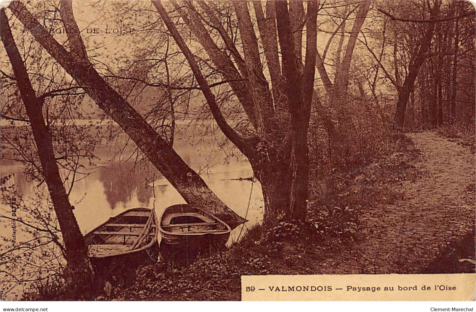 VALMONDOIS - Paysage Au Bord De L'Oise - état - Valmondois