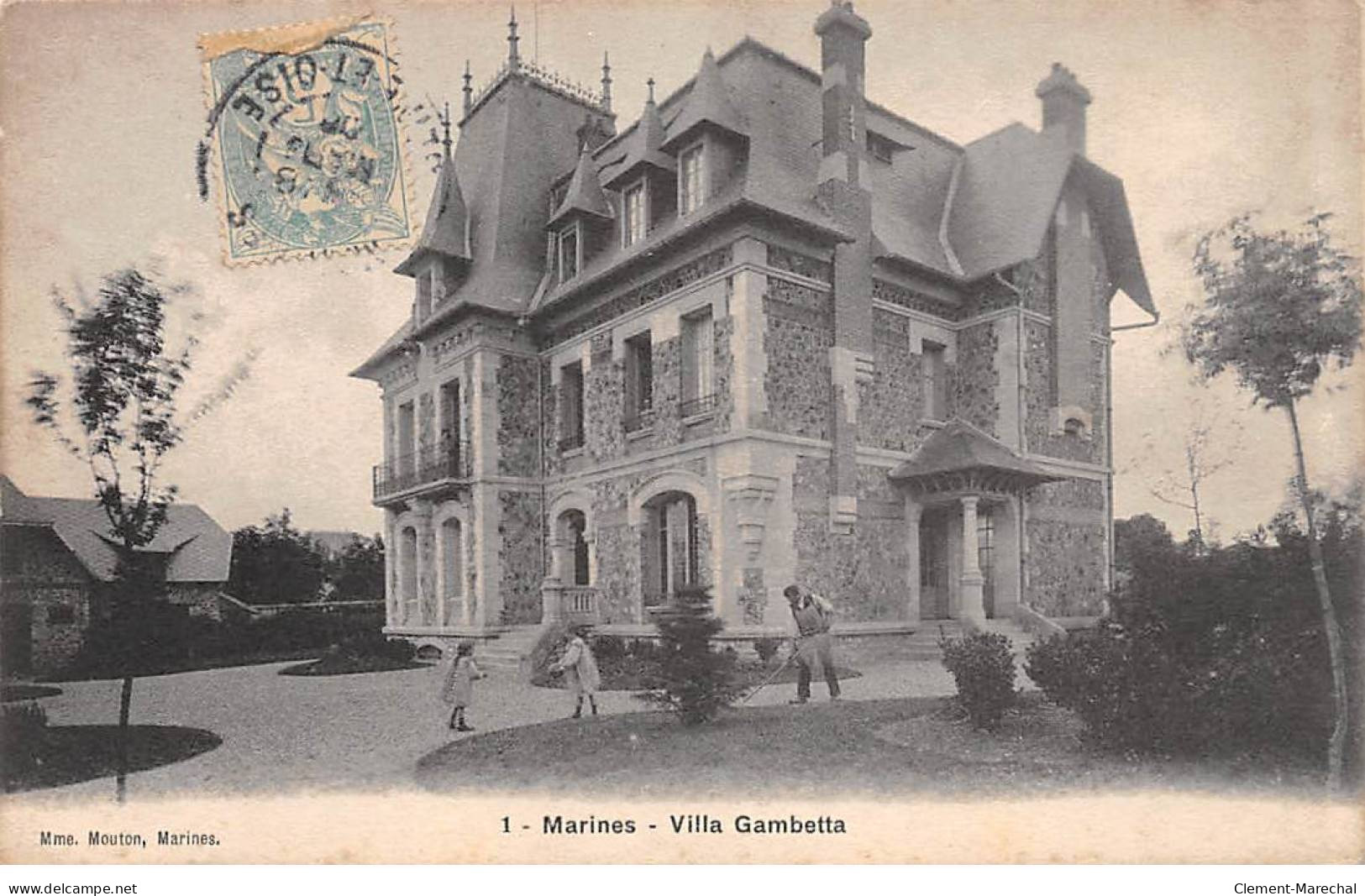 MARINES - Villa Gambetta - Très Bon état - Marines