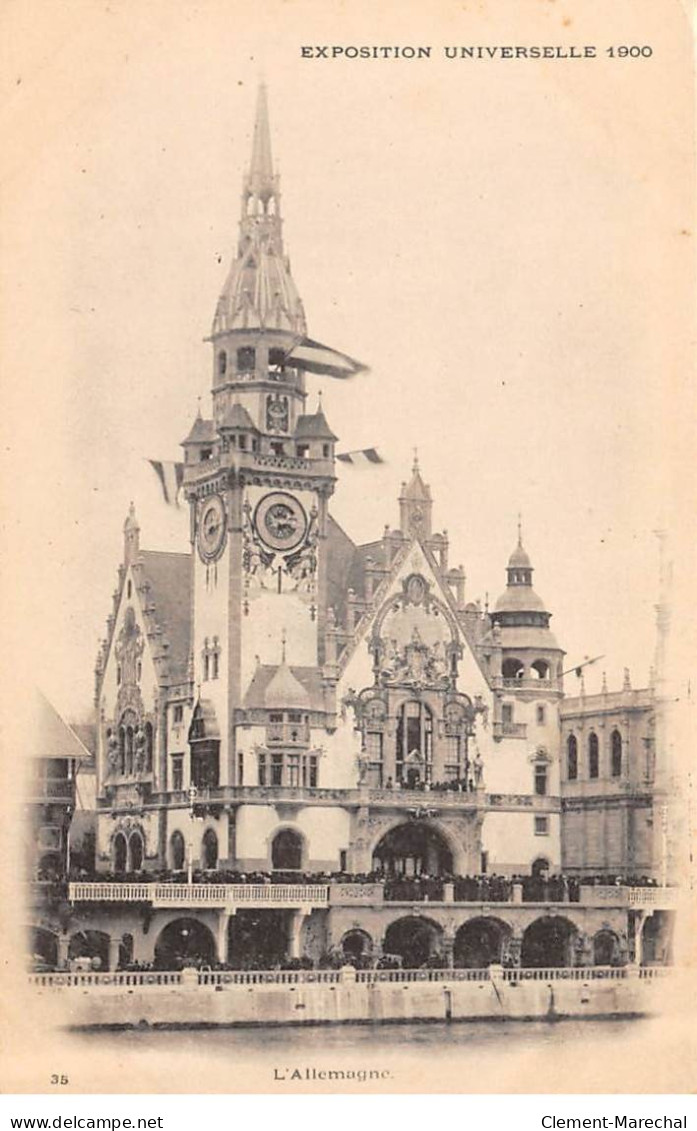 PARIS - Exposition Universelle 1900 - L'Allemagne - Très Bon état - Tentoonstellingen