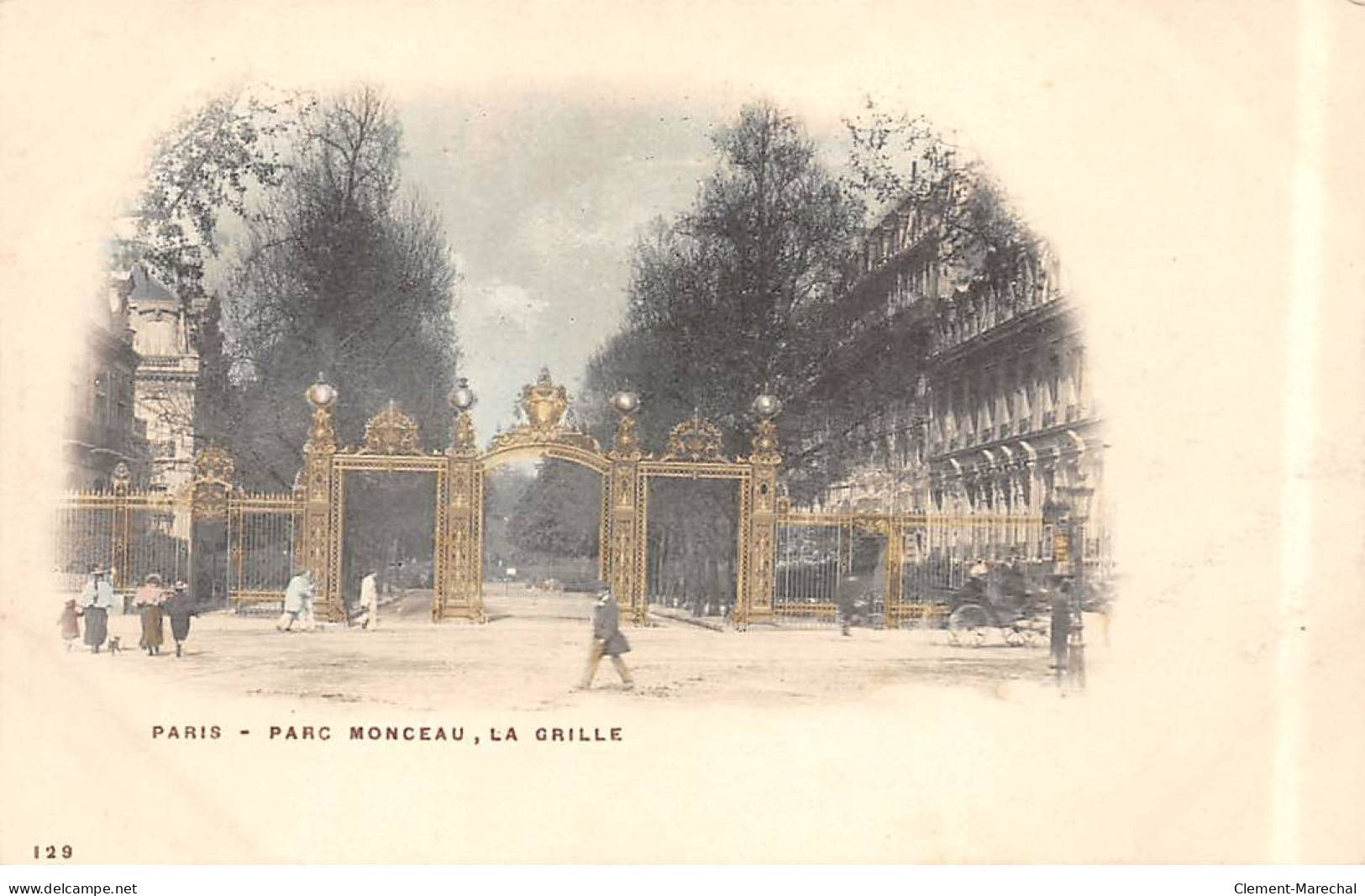 PARIS - Parc Monceau - La Grille - Très Bon état - Parchi, Giardini