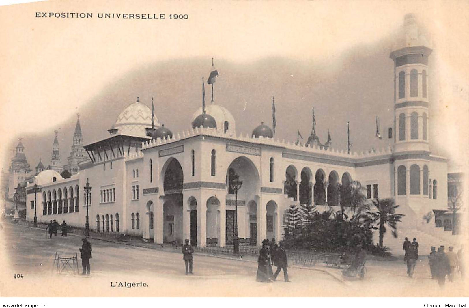 PARIS - Exposition Universelle 1900 - L'Algérie - Très Bon état - Expositions