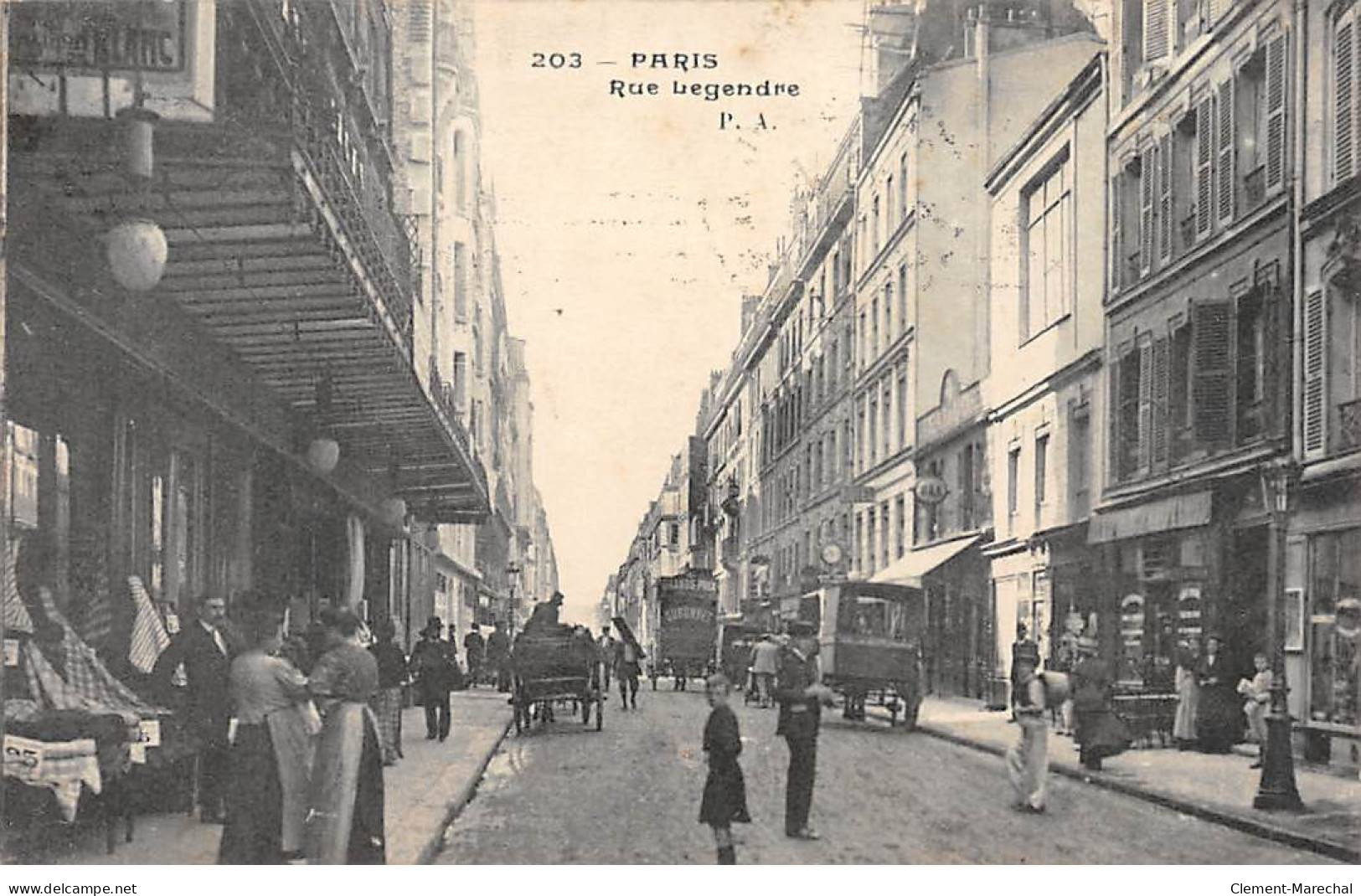 PARIS - Rue Legendre - Très Bon état - Andere & Zonder Classificatie