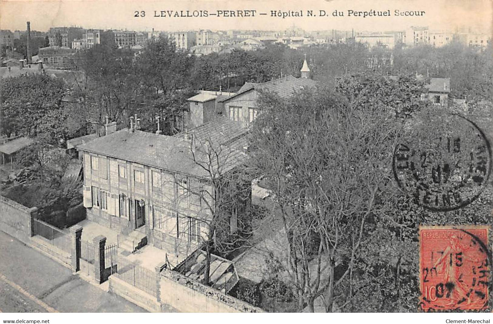 LEVALLOIS PERRET - Hôpital N. D. Du Perpétuel Secour - Très Bon état - Levallois Perret