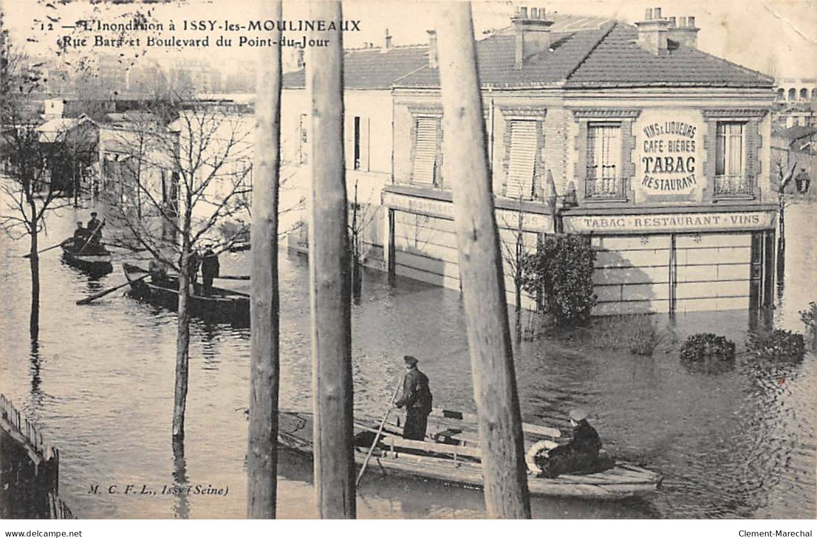 L'Inondation à ISSY LES MOULINEAUX - Boulevard Du Point Du Jour - Très Bon état - Issy Les Moulineaux