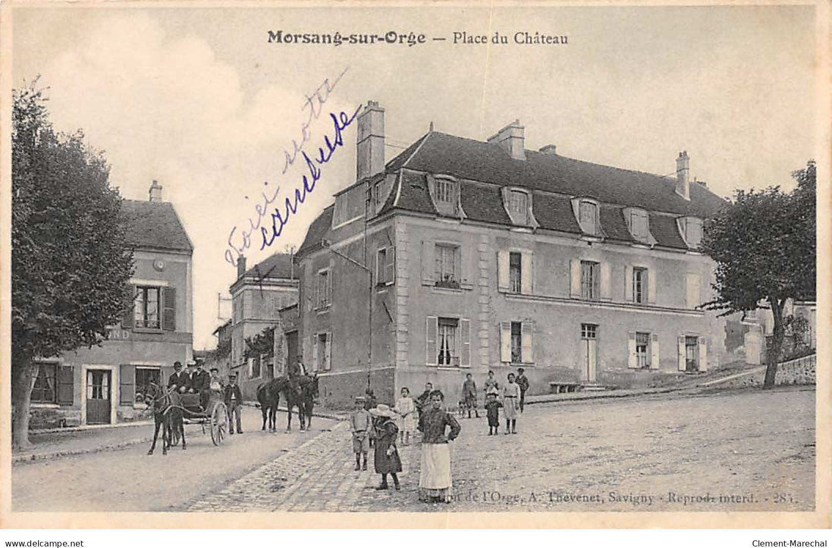 MORSANG SUR ORGE - Place Du Château - Très Bon état - Morsang Sur Orge