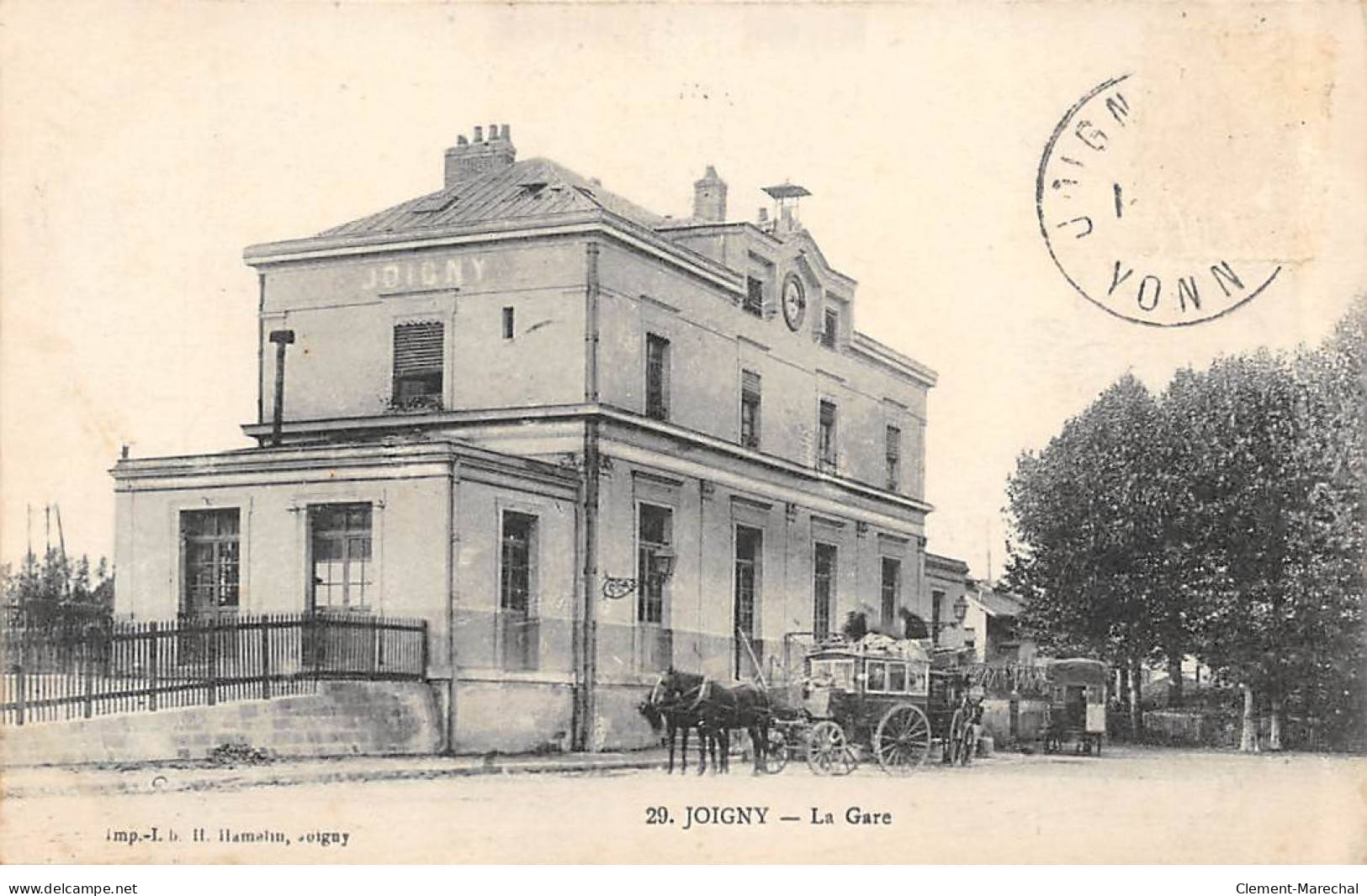 JOIGNY - La Gare - Très Bon état - Joigny