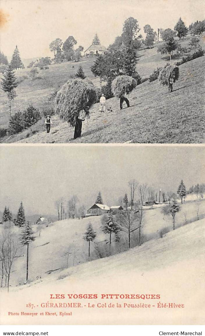 GERARDMER - Le Col De La Poussière - Eté - Hiver - Très Bon état - Gerardmer