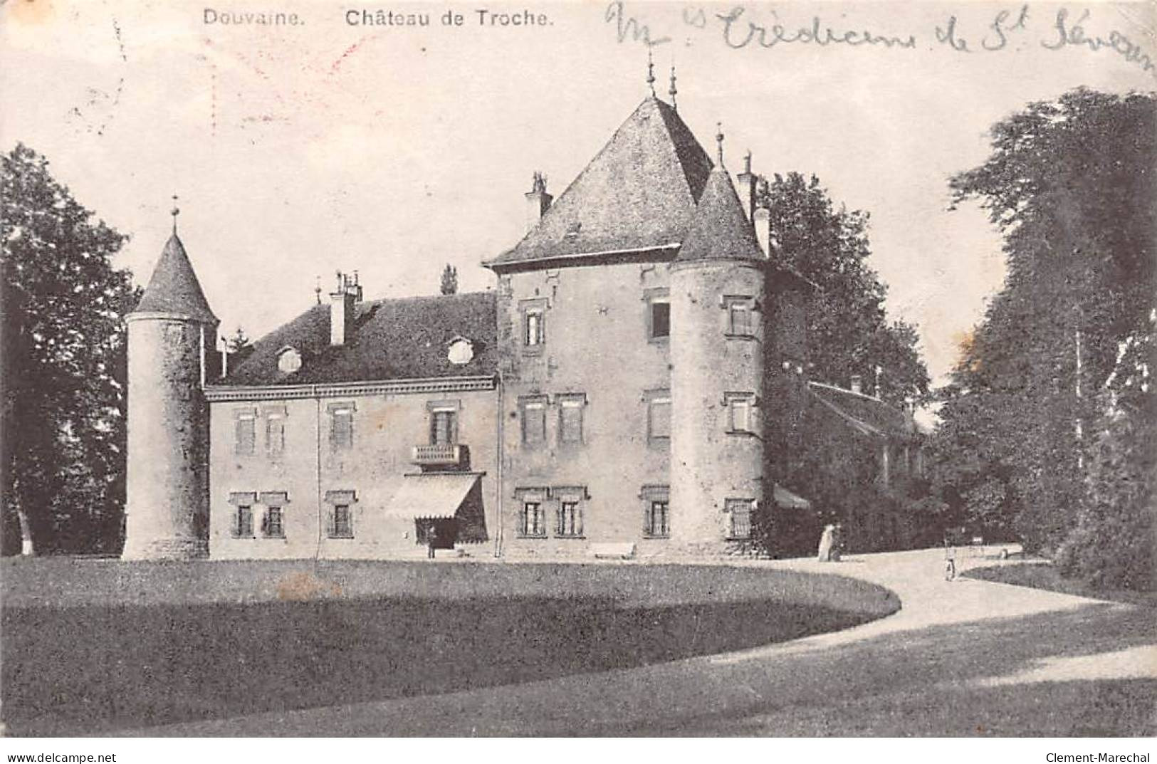 DOUVAINE - Château De Troche - Très Bon état - Otros & Sin Clasificación