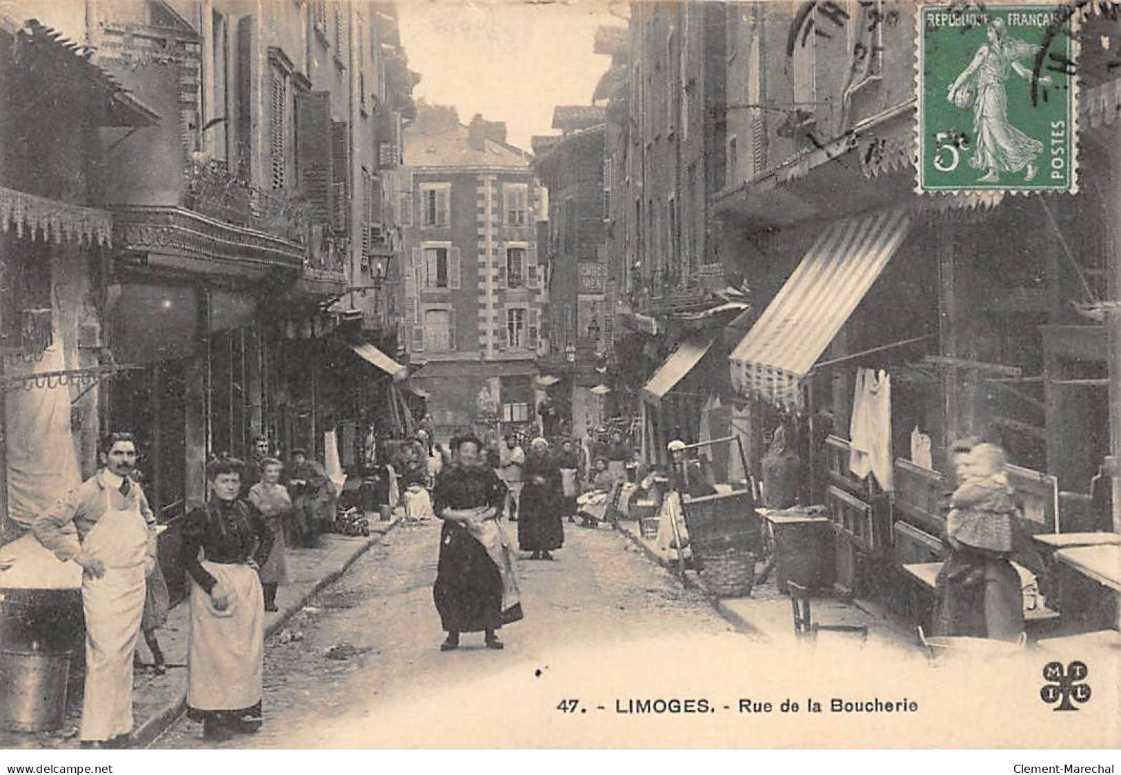 LIMOGES - Rue De La Boucherie - Très Bon état - Limoges