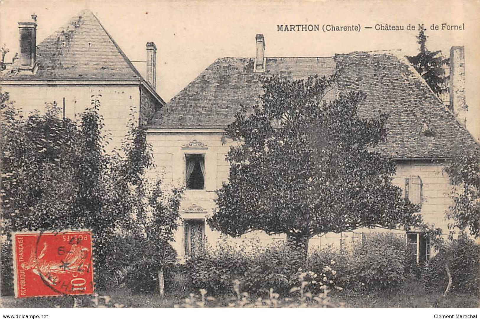 MARTHON - Château De M. De Fornel - Très Bon état - Sonstige & Ohne Zuordnung