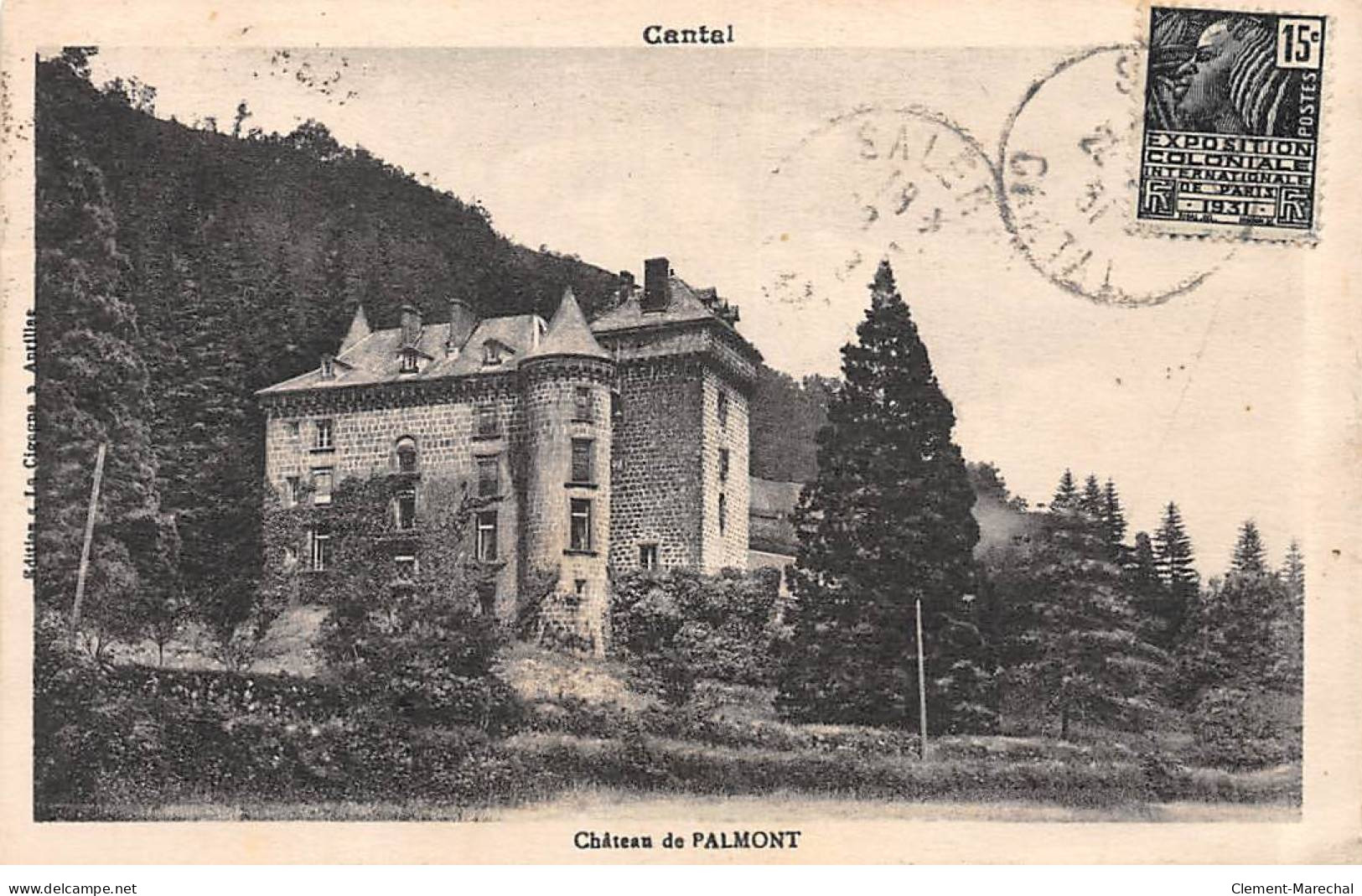 Château De PALMONT - état - Other & Unclassified