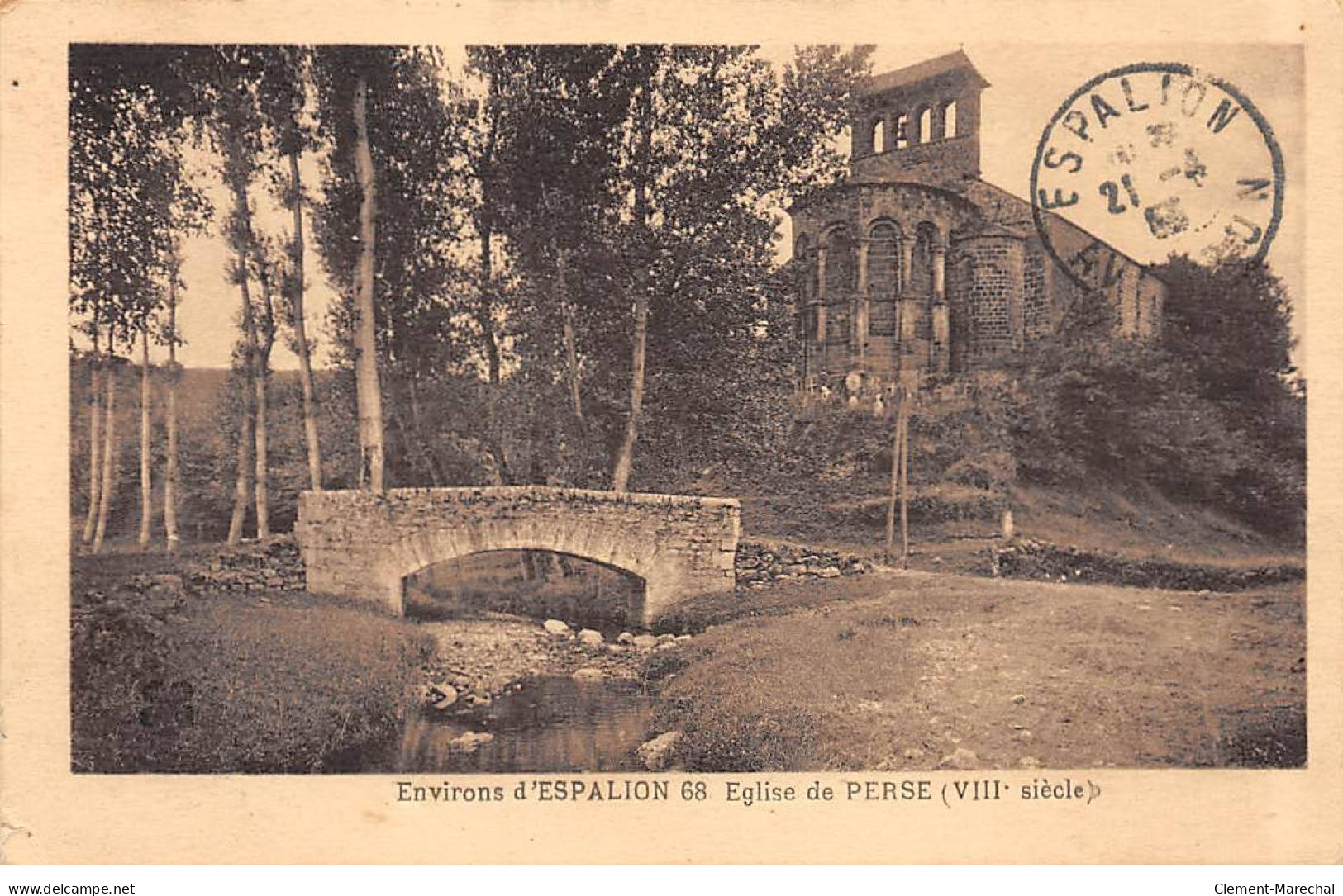 Environs D'ESPALION - Eglise De PERSE - état - Autres & Non Classés