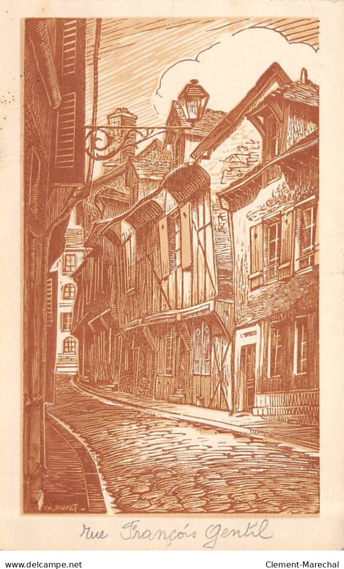 TROYES - Ets Louis Nicot " Bonneterie " - La Rue François Gentil - Très Bon état - Troyes