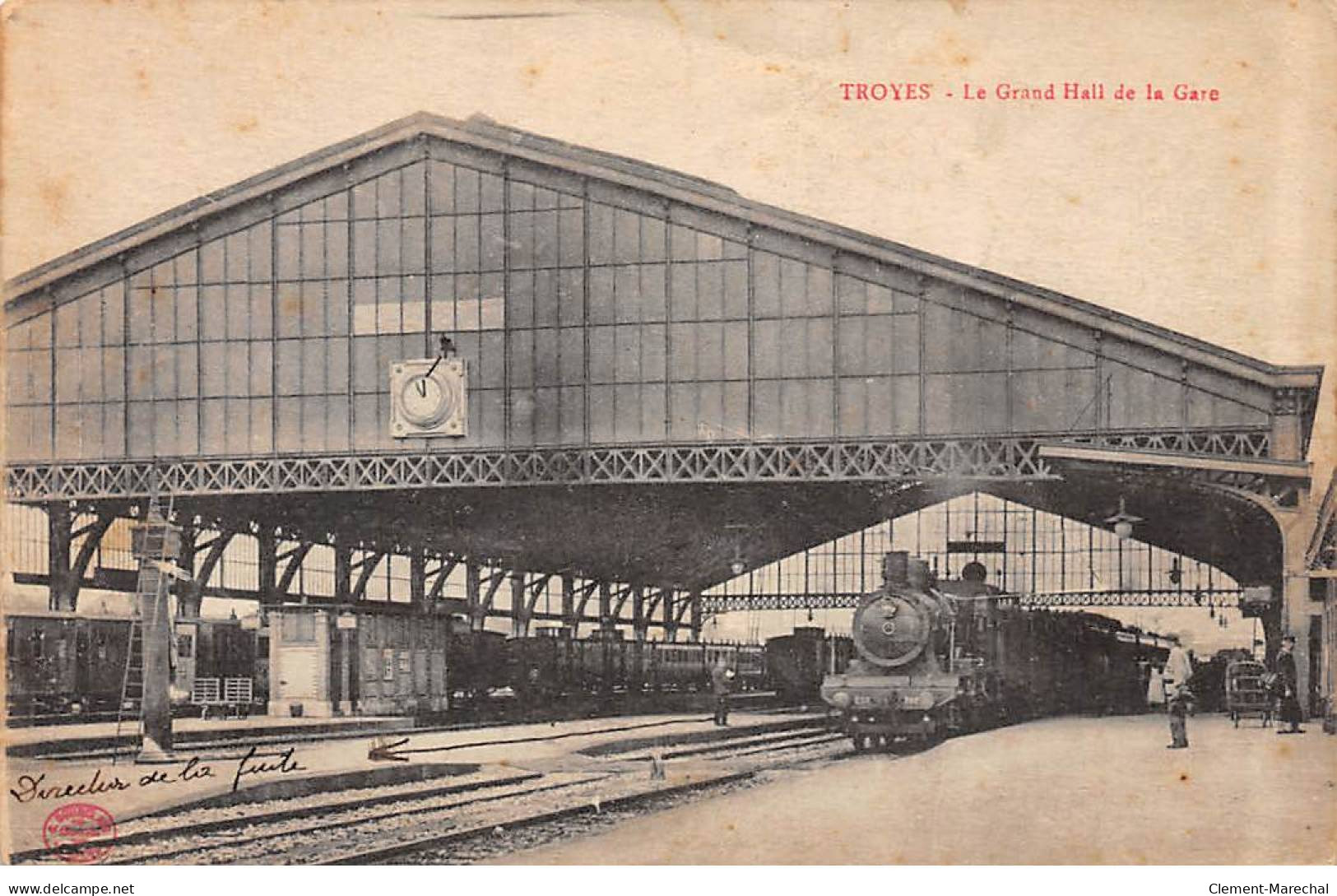 TROYES - Le Grand Hall De La Gare - Très Bon état - Troyes