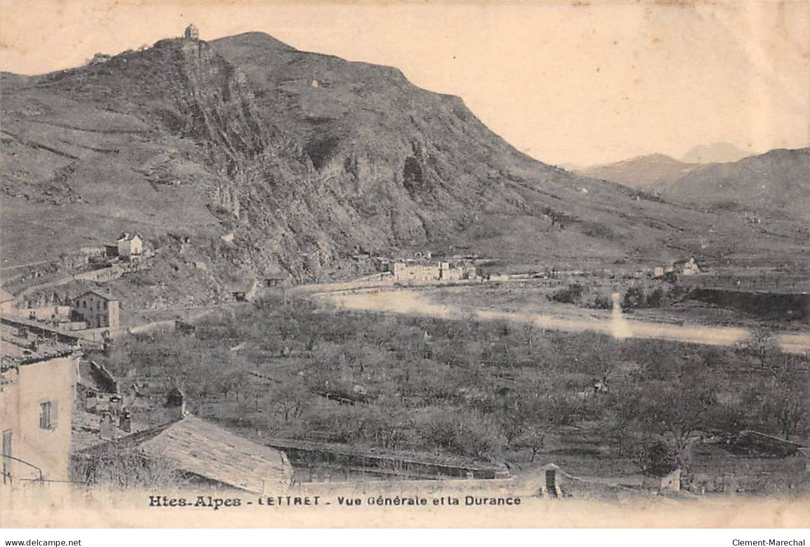 LETTRET - Vue Générale Et La Durance - Très Bon état - Andere & Zonder Classificatie