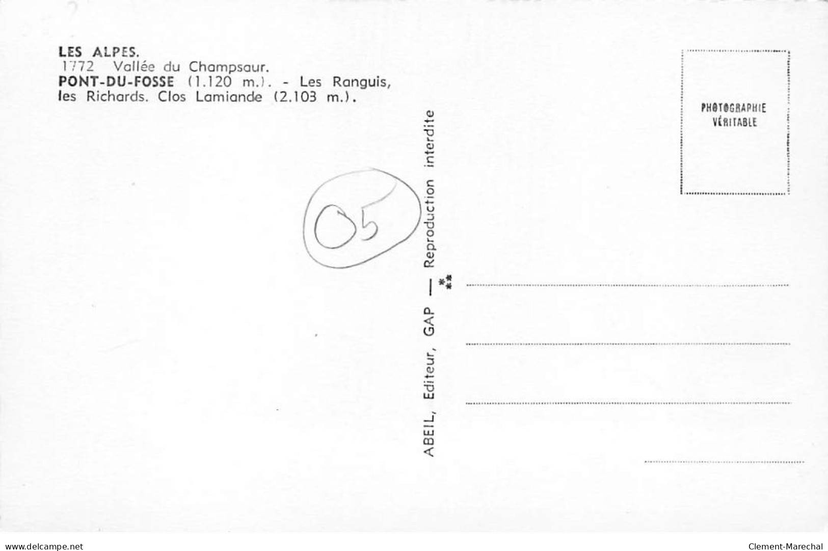 PONT DU FOSSE - Les Ranguis - Les Richards - Clos Lamiande - Très Bon état - Other & Unclassified