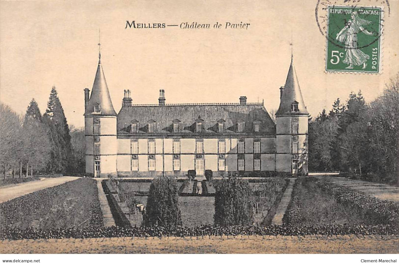 MEILLERS - Château De Pavier - Très Bon état - Autres & Non Classés