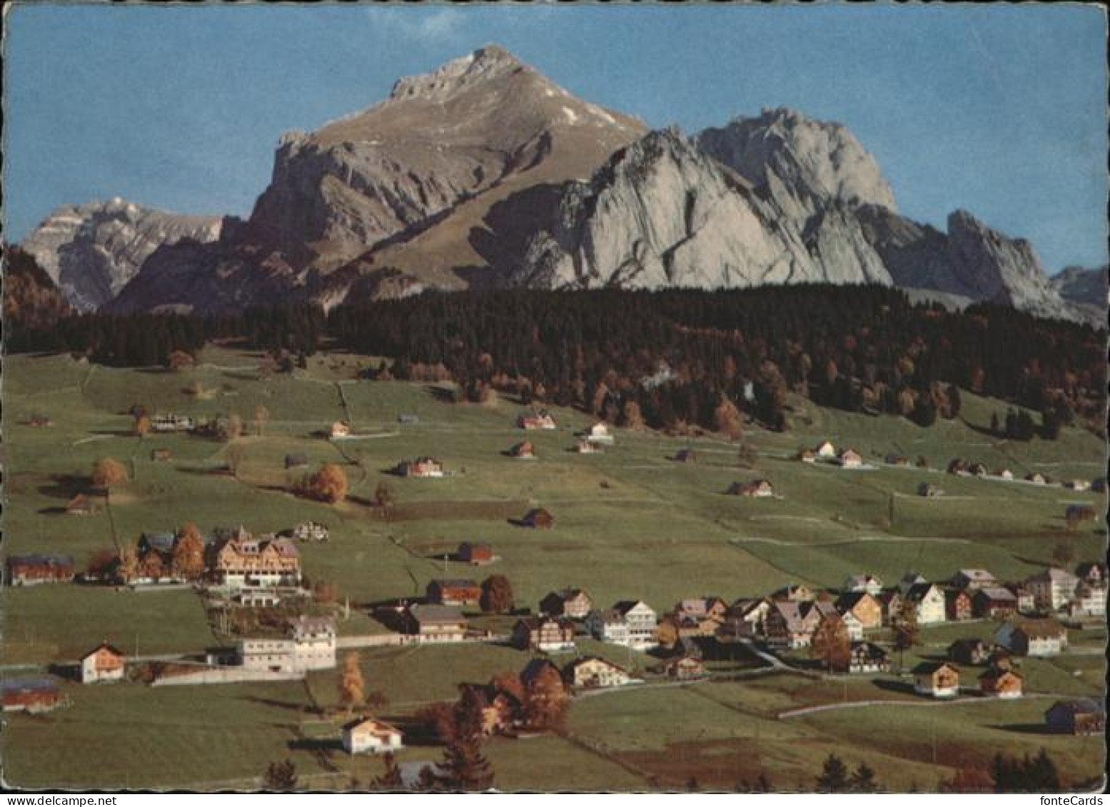 11429463 Wildhaus SG Mit Schafberg Und Saentis Wildhaus - Autres & Non Classés