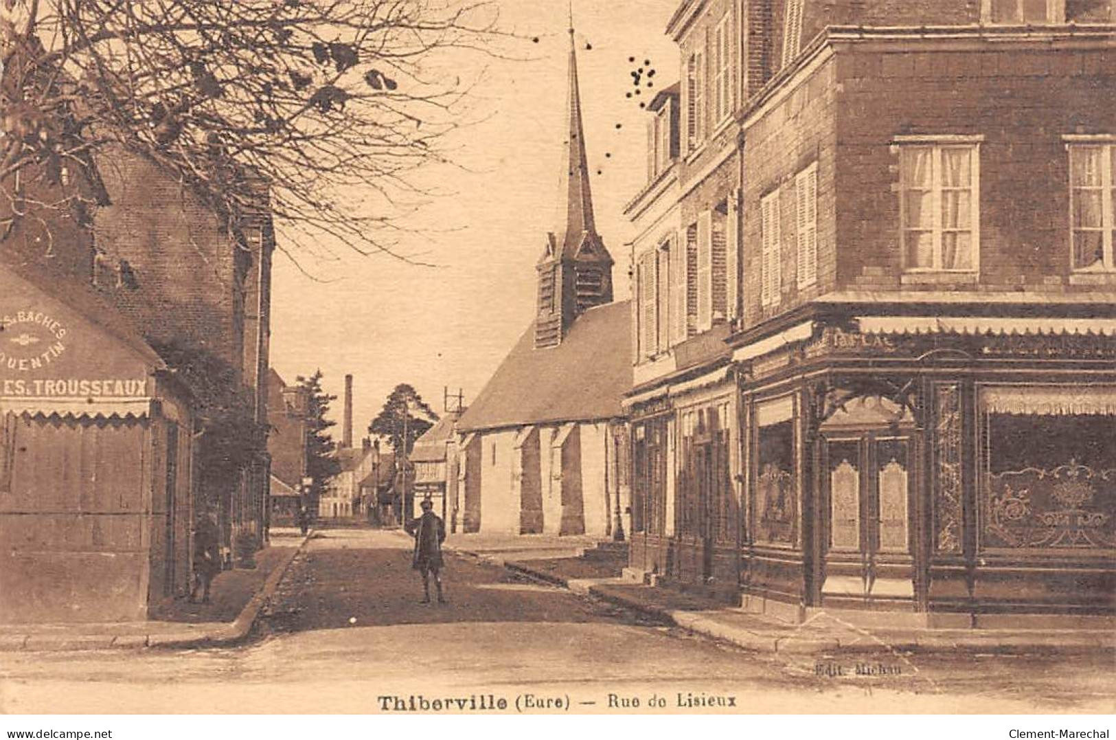 THIBERVILLE - Rue De Lisieux - Très Bon état - Andere & Zonder Classificatie