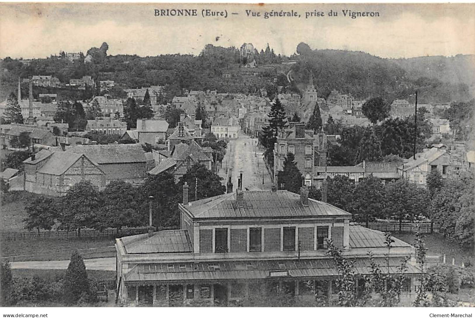 BRIONNE - Vue Générale Prise Du Vigneron - Très Bon état - Andere & Zonder Classificatie