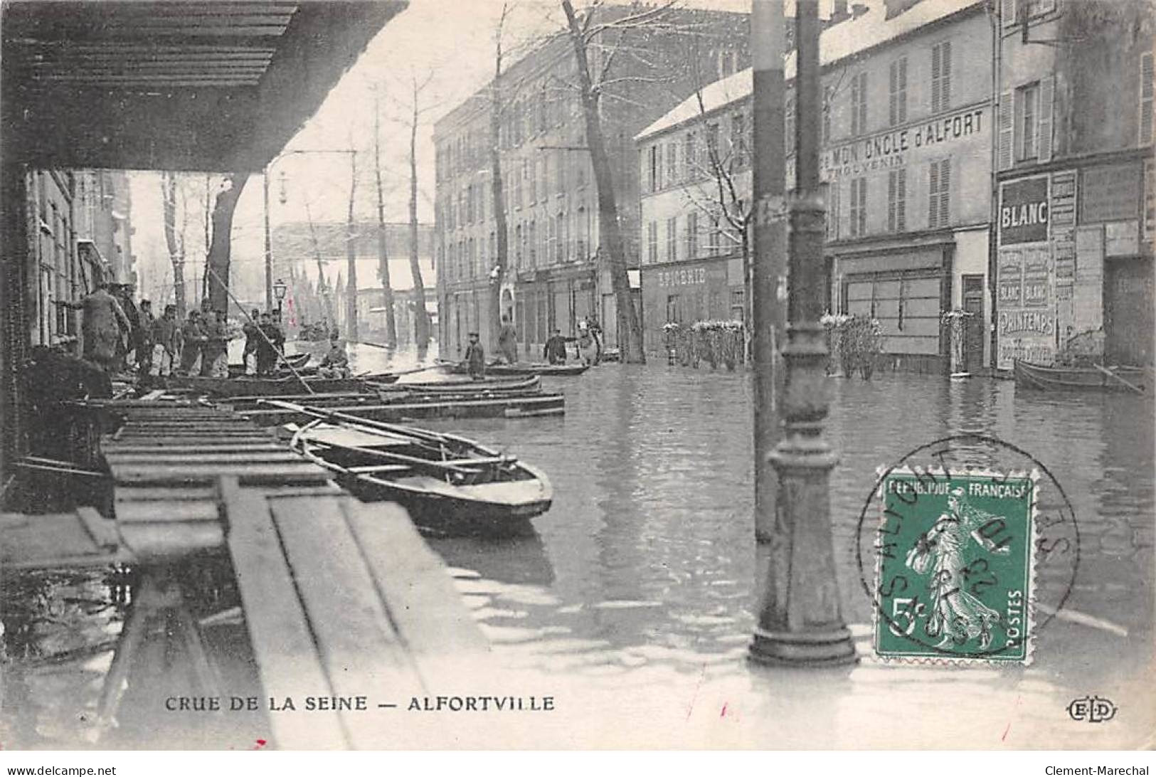ALFORTVILLE - Crue De La Seine - Très Bon état - Alfortville