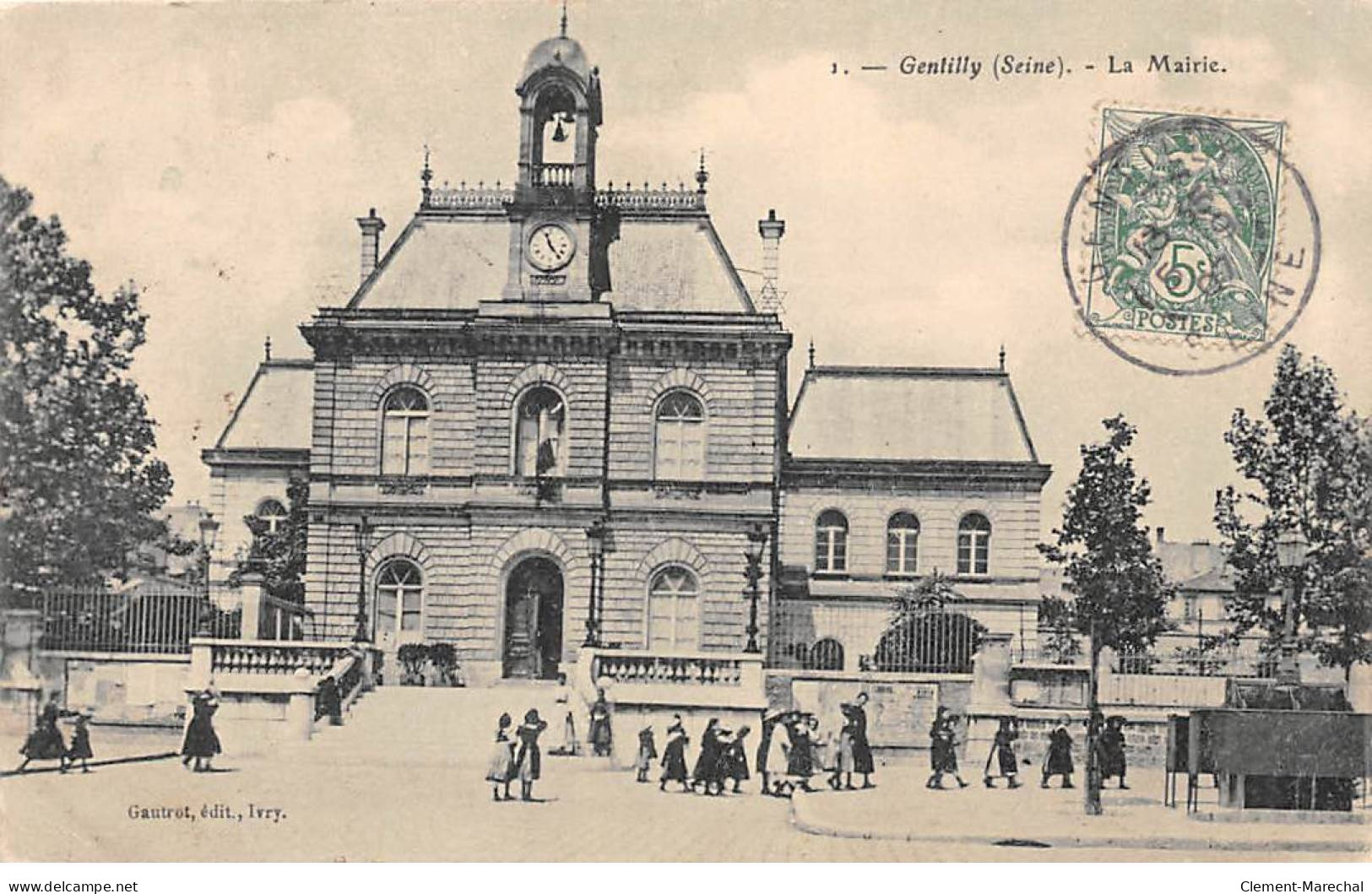 GENTILLY - La Mairie - état - Gentilly