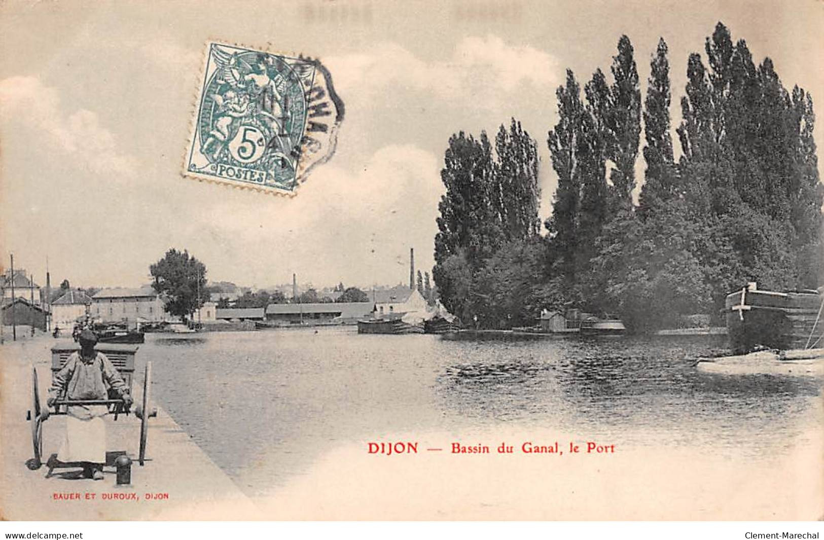 DIJON - Bassin Du Canal - Le Port - Très Bon état - Dijon