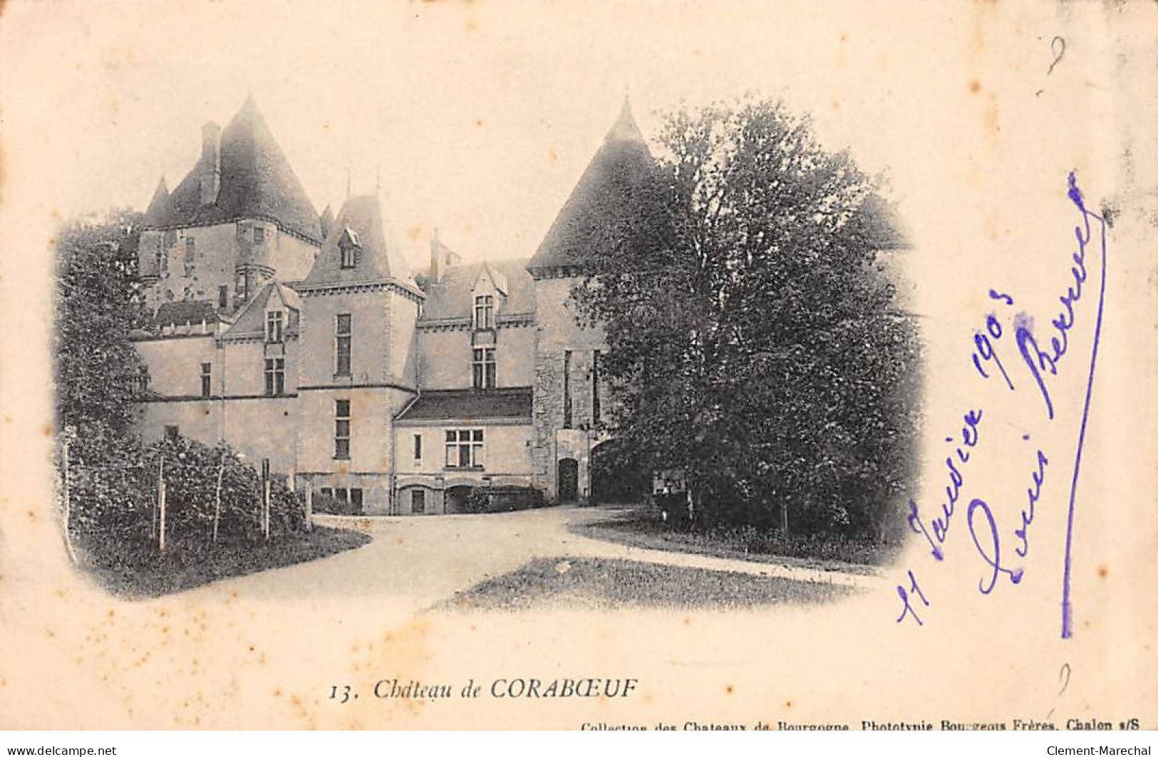 Château De CORABOEUF - Très Bon état - Andere & Zonder Classificatie