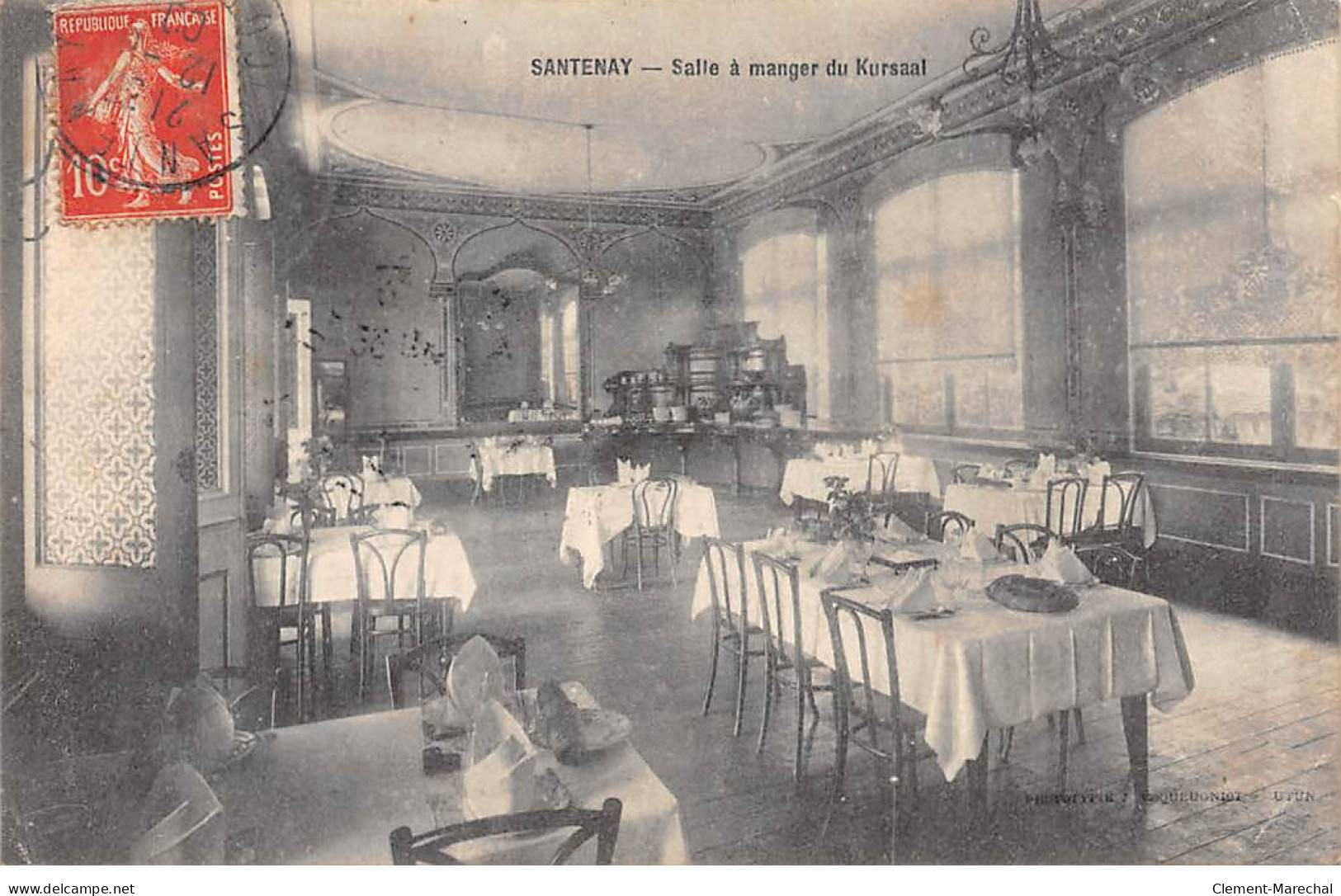 SANTENAY - Salle à Manger Du Kursaal - Très Bon état - Other & Unclassified