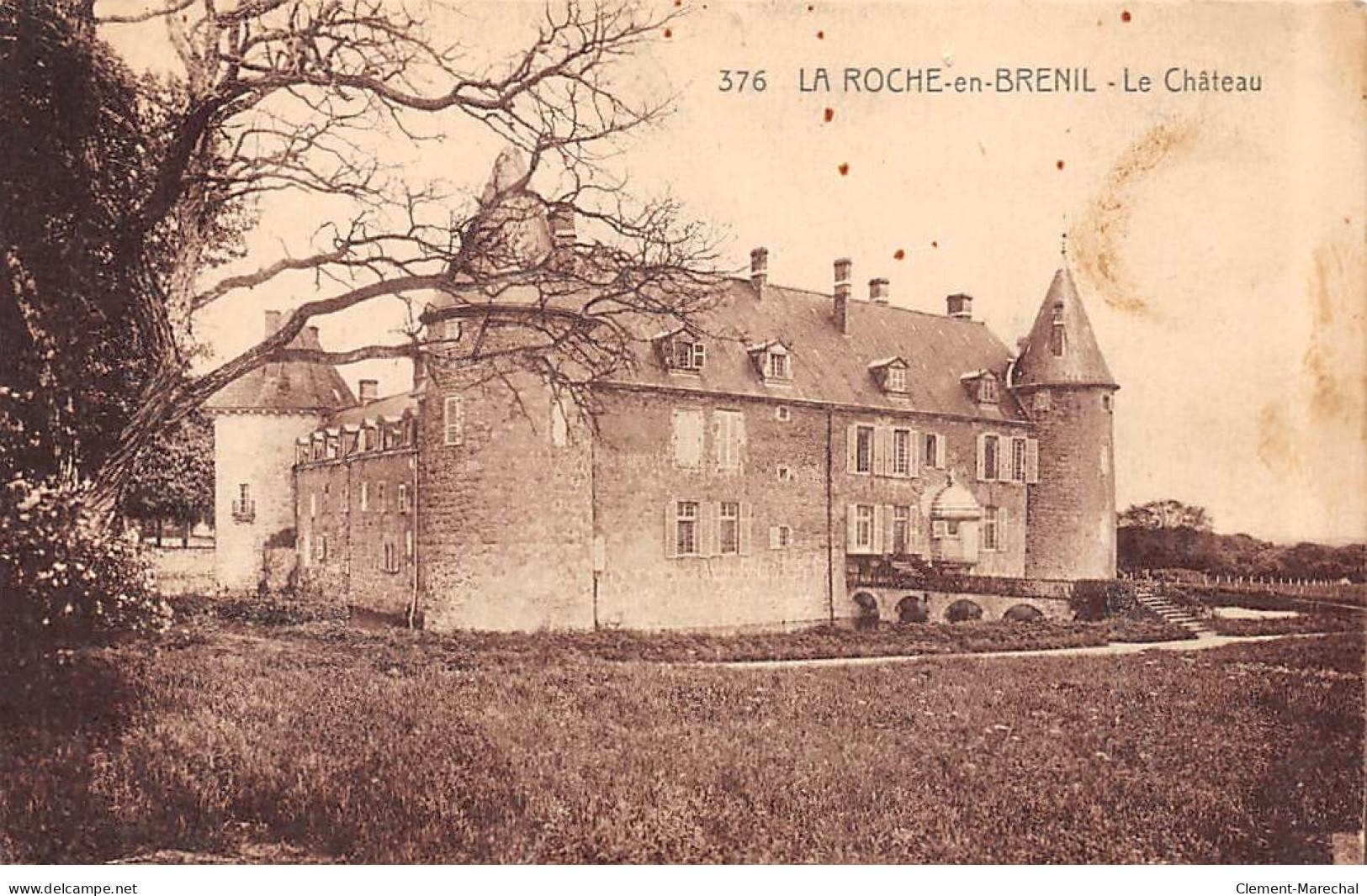 LA ROCHE EN BRENIL - Le Château - état - Autres & Non Classés