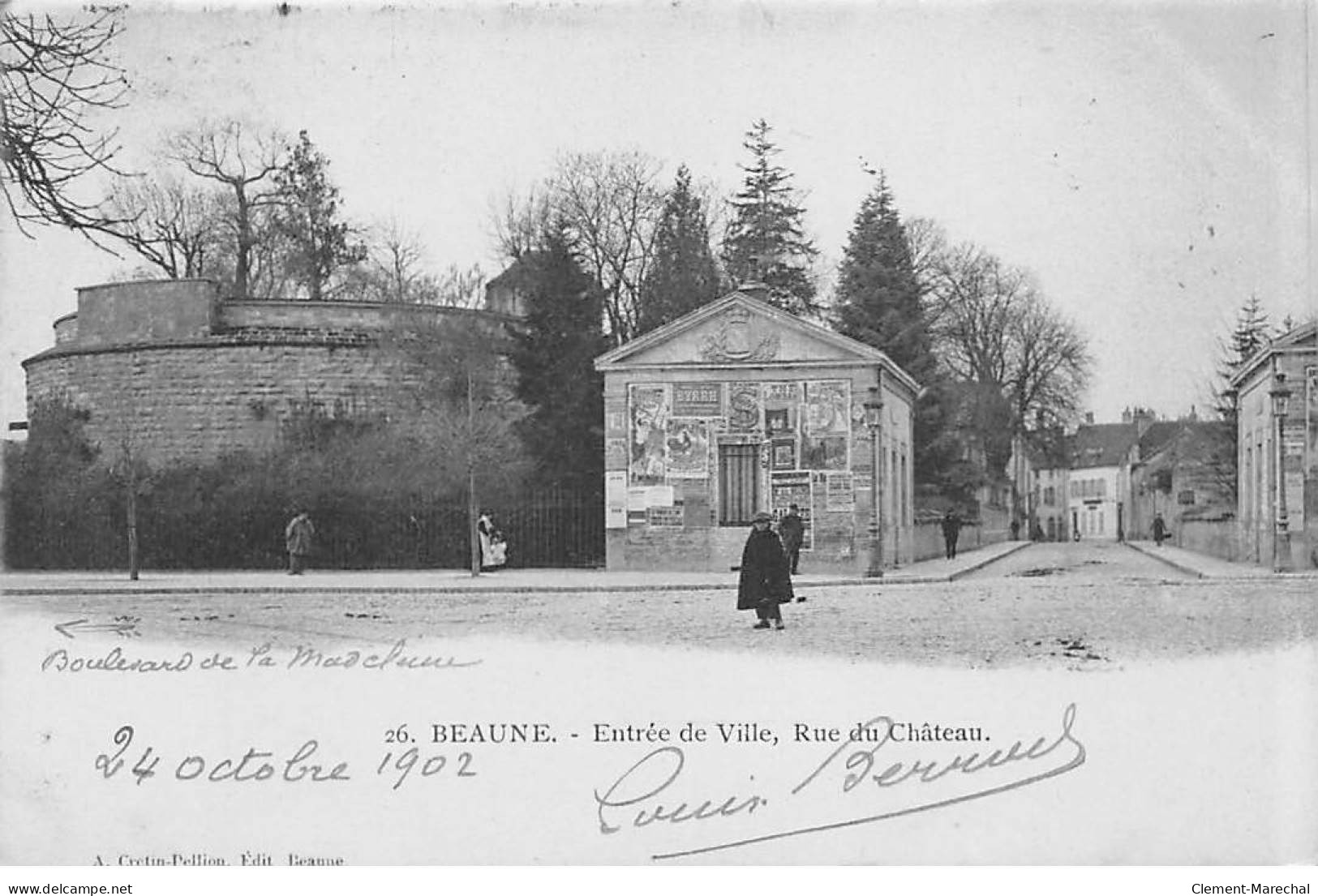 BEAUNE - Entrée De Ville - Rue Du Château - Très Bon état - Beaune