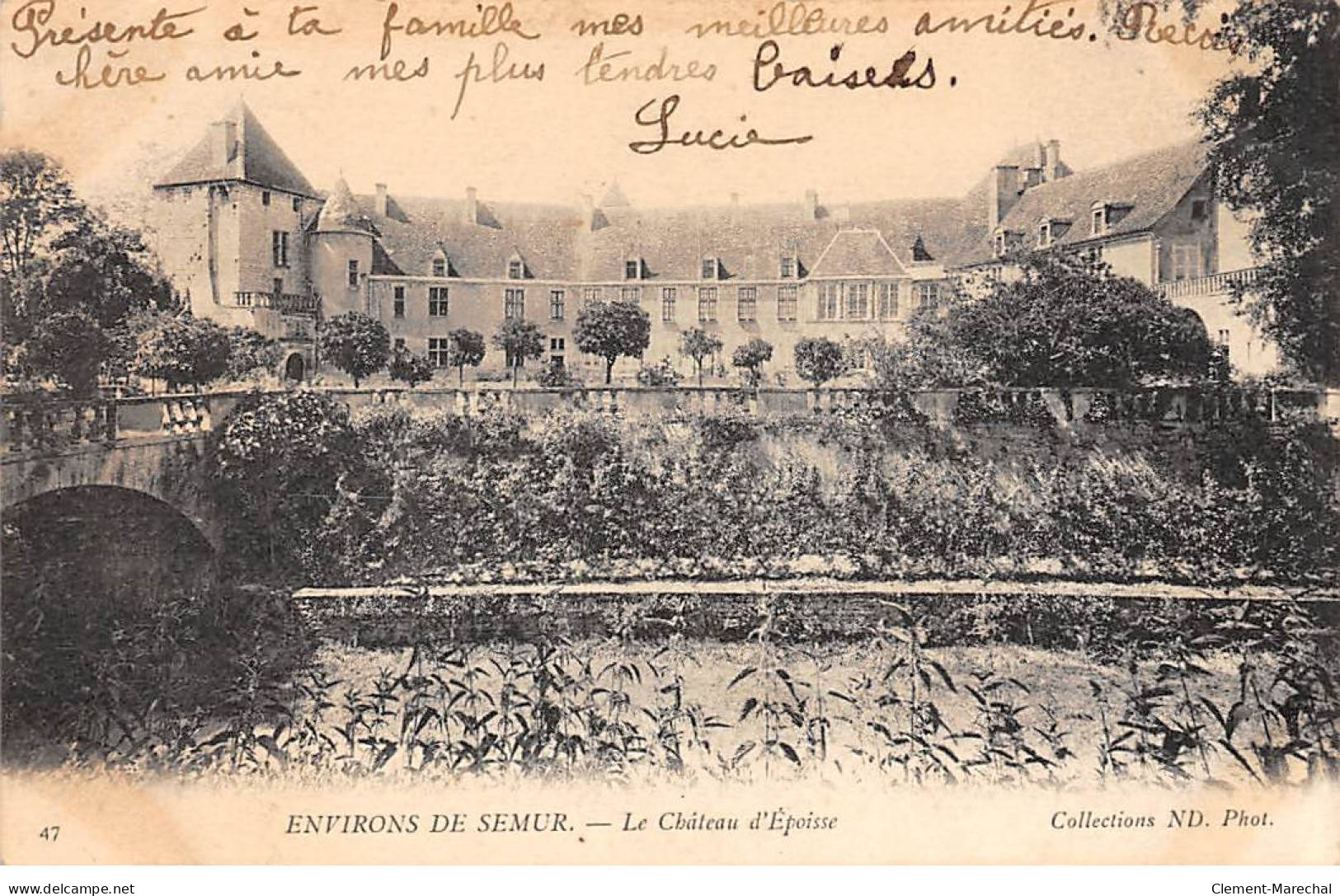 Environs De SEMUR - Le Château D'EPOISSE - Très Bon état - Other & Unclassified