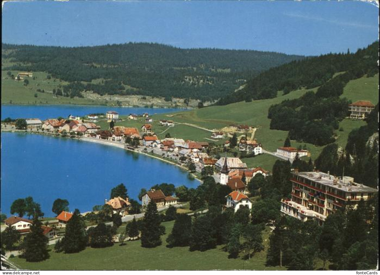 11429452 Le Pont VD Lumieres Et Couleurs Sur Le Lac De Joux Le Pont - Autres & Non Classés